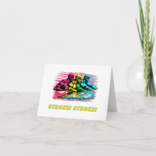 Stroke! Stroke! - en kursdesign Kort