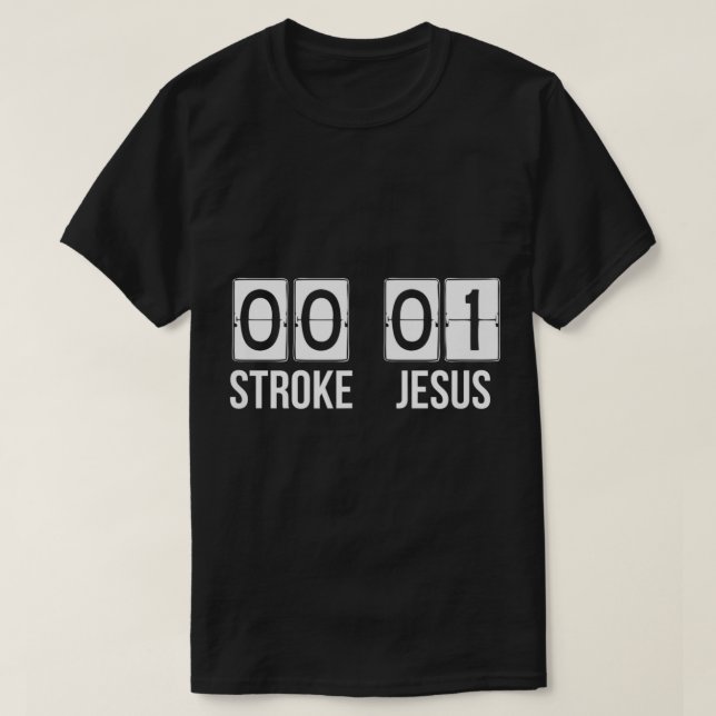 Stroke Survivor CHRISTIAN T Shirt (Design framsida)