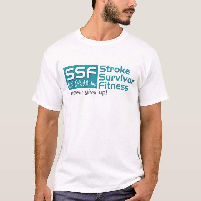 Stroke Survivor Fitness T-Shirt (Framsida)