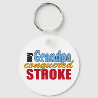 Strokedrabbad farfar nyckelring