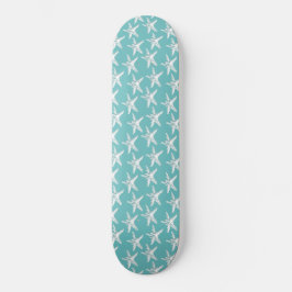 Strökfisk elegant mönster strandduva mini skateboard bräda 18,5 cm