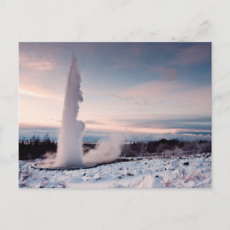 Strókur geysir vykort