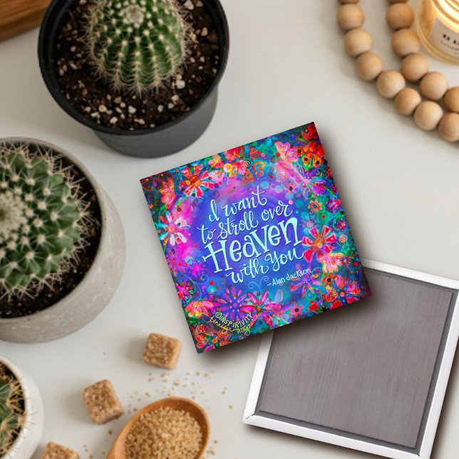 "Stroll över himlen"Inspirivitet Magnet (Skapare uppladdad)