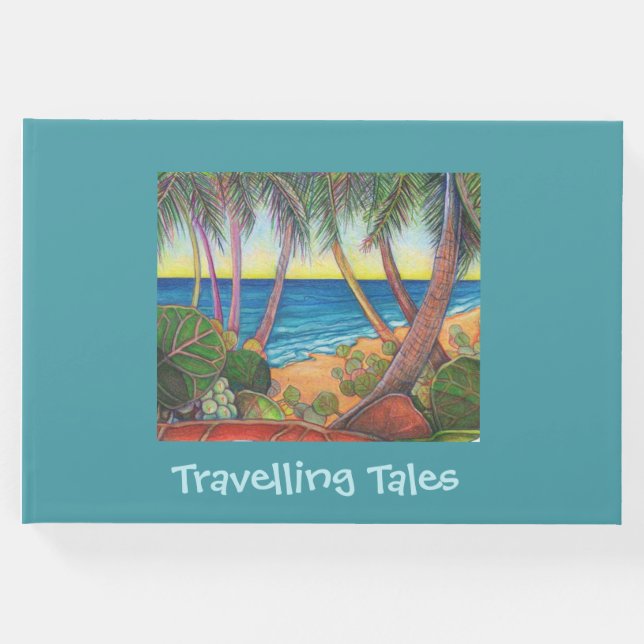 Stroll på havssidan (2) gästböcker (Framsida)