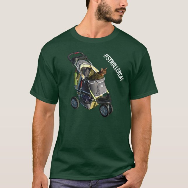#StrollercatT-tröja T-shirt (Framsida)