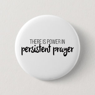 Ström i Gospelet Persistent Prayer Graphics Jesus Knapp