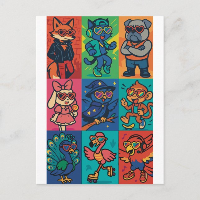 Ström och Beaster Vykort (Framsida)