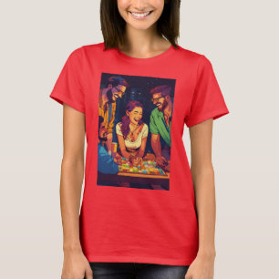 Ström- och traditionell symbol t shirt