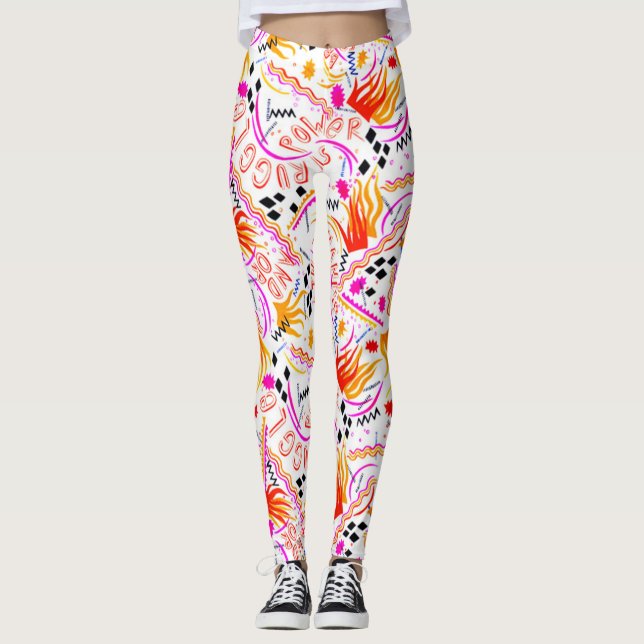 Strömbrytare Leggings (Framsida)