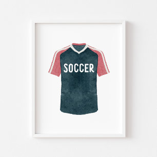 Strömfärgad vintage, fotuniform poster