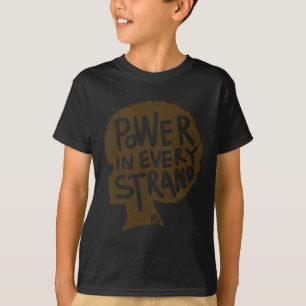 Strömförsörjning i varje Strand Afro-Pride T Shirt