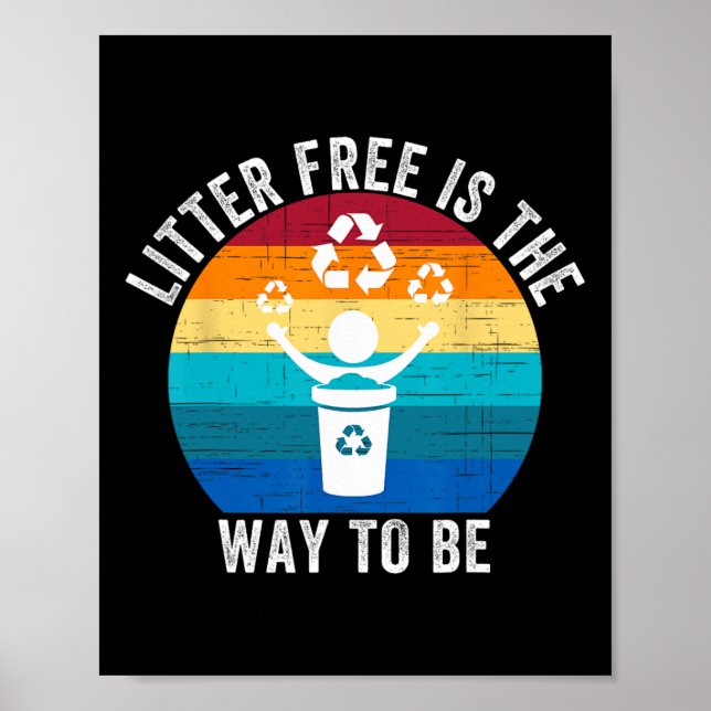 Strömfri är sättet att inte binda jorden Da Poster (Framsidan)