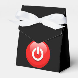 Strömknappen Giant Red Presentaskar