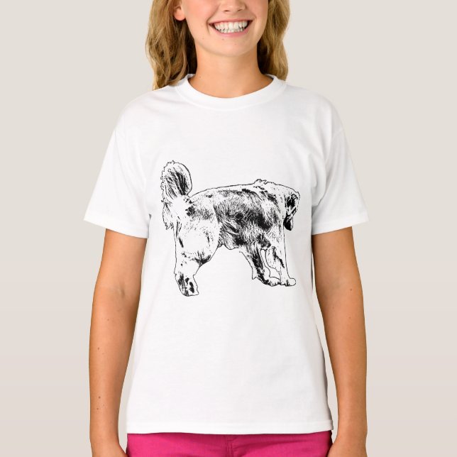 Strömljus och strid t shirt (Framsida)
