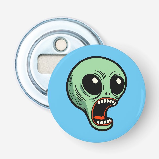 Strömma Alien Flasköppnare (Framsidan)