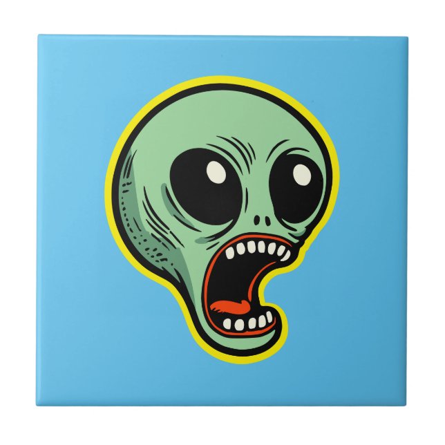 Strömma Alien Kakelplatta (Framsidan)