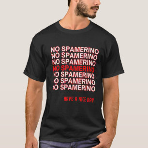 Strömma Alisha-nota nr Spamerino i Chaterino T Shirt