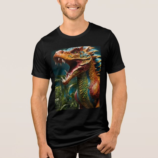 Strömma Dragon T-Shirt - Släpp loss ditt inre (Framsida)