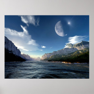 Strömma eller första Interstellar Poster