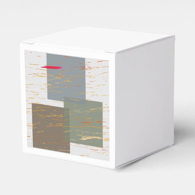 Strömma fyrkanter presentaskar (Framsidan Sidan)