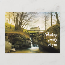 Strömma genom baksidan 40 vykort