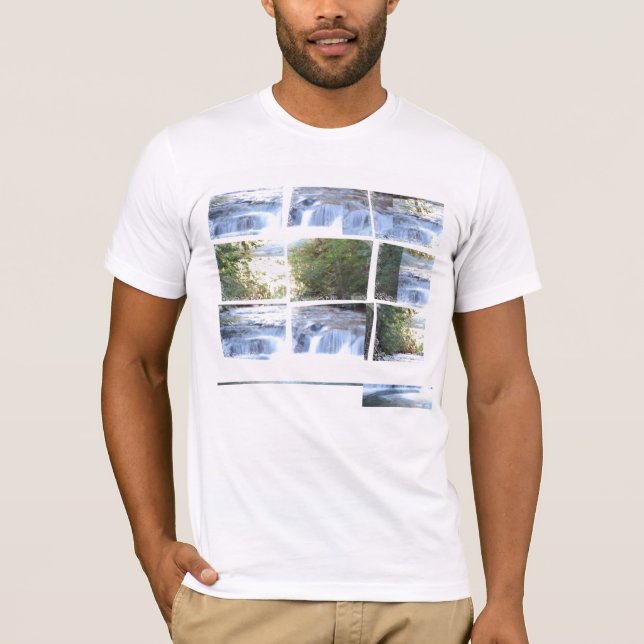 Strömma rastret - T-tröja T-shirt (Framsida)