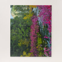 Strömmande blomstrande pussel
