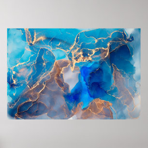 Strömmar av genomskinliga nyanser, snurrande metal poster