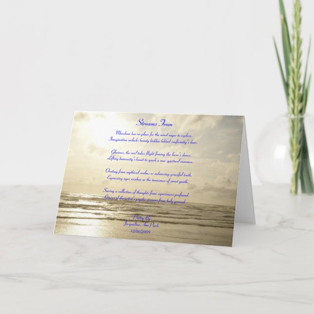 Strömmar från vykort (Framsida)