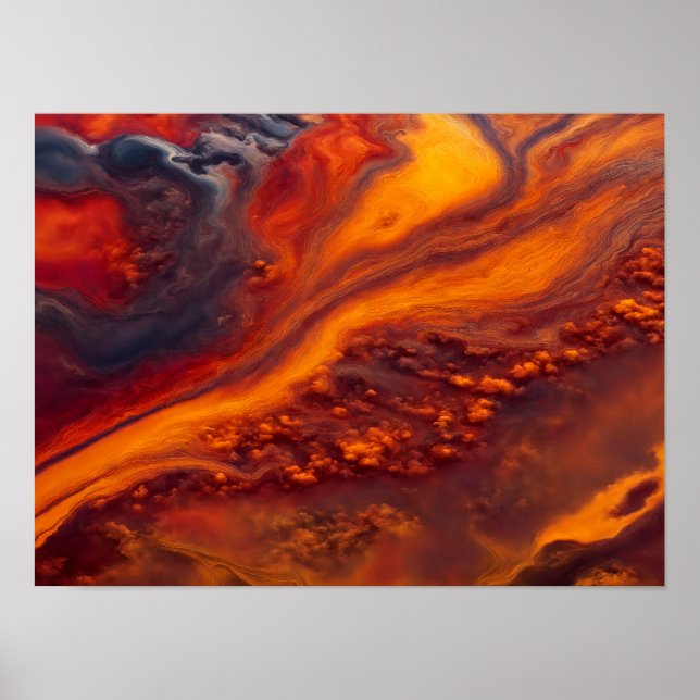 Strömmar i molnen poster (Framsidan)