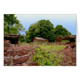 [Strömmarna] stenväggsuppsättning - valfritt Tillf Hälsningskort