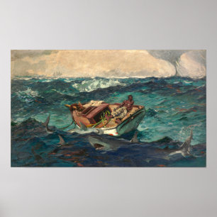 Strömmen Bukt Winslow Homer Poster