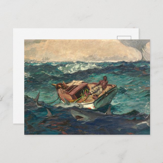 Strömmen Bukt | Winslow Homer | Vykort (Fram/baksida)