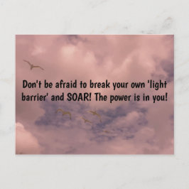Strömmen finns i din Coola Motivational Quote Prin Vykort