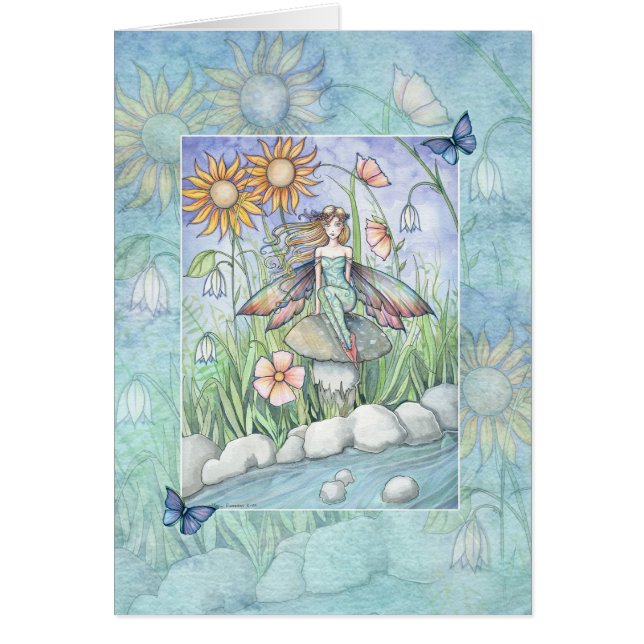 Strömmen Magic Fairy Card Hälsningskort (Framsidan)