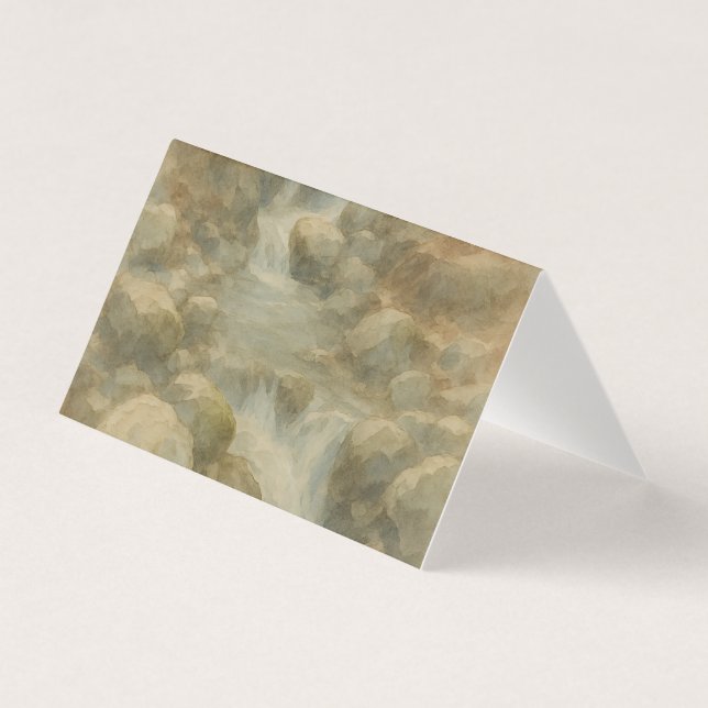 Strömmens viskare kort (Framsida)