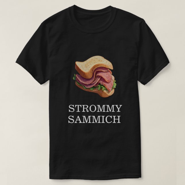 STROMMY SMÖRGÅS T SHIRT (Design framsida)