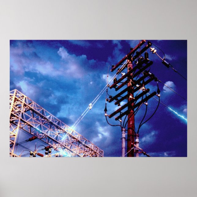 Strömomriktare och poler poster (Framsidan)