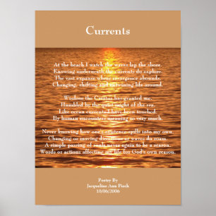 Strömpoesiaffisch Poster
