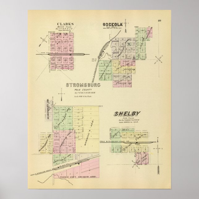 Stromsburg, Nebraska Poster (Framsidan)