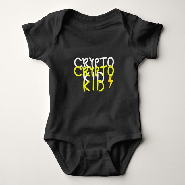 Strömsignatur för kryptografi för funky Kid-energi T Shirt (Framsida)