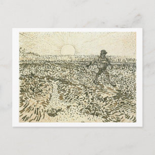 Strömsparare med Sol, Van Gogh Fine Art Vykort