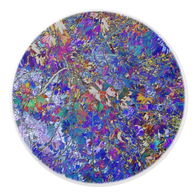 Strömspark av keramiska plattor i Löv Träd Knopp (Framsidan)