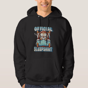 Strömsparläge i Officiellen Cute Uggla i viloläge Hoodie