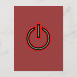 Strömsymbol Vykort