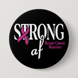 STRONG af... Breast Cancer Knapp