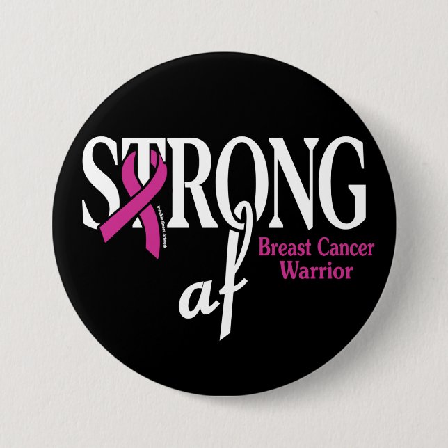 STRONG af... Breast Cancer Knapp (Framsida)
