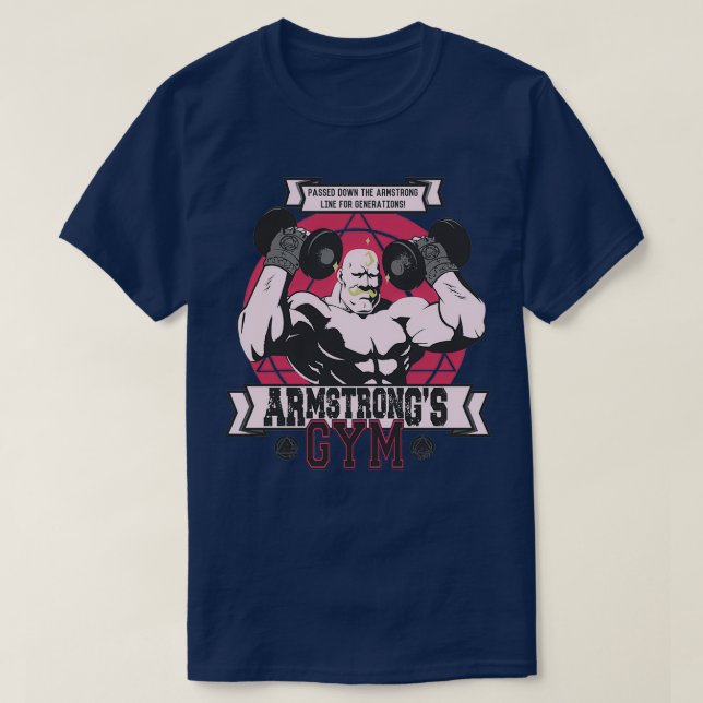 Strong Arm Gym Classic TShirt T Shirt (Design framsida)