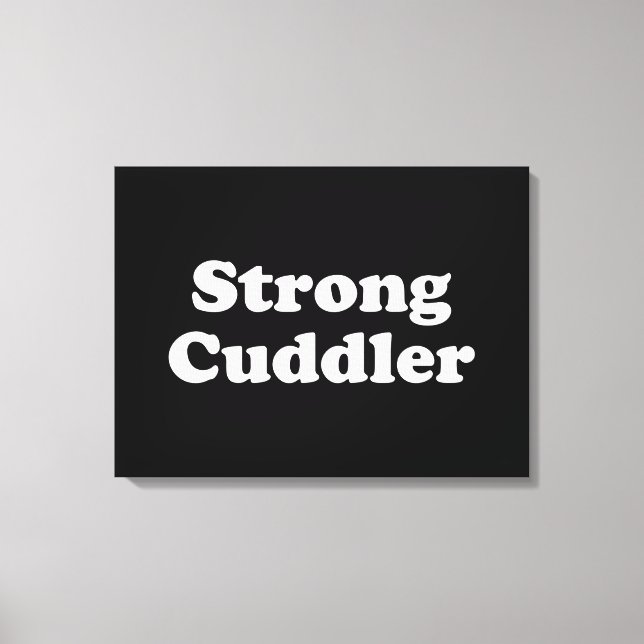 Strong Cuddler Canvastryck (Framsida)