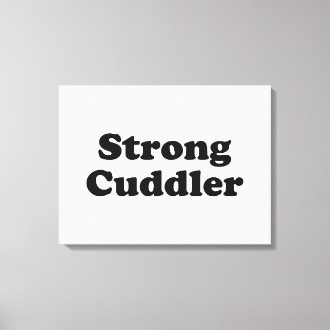 Strong Cuddler Canvastryck (Framsida)